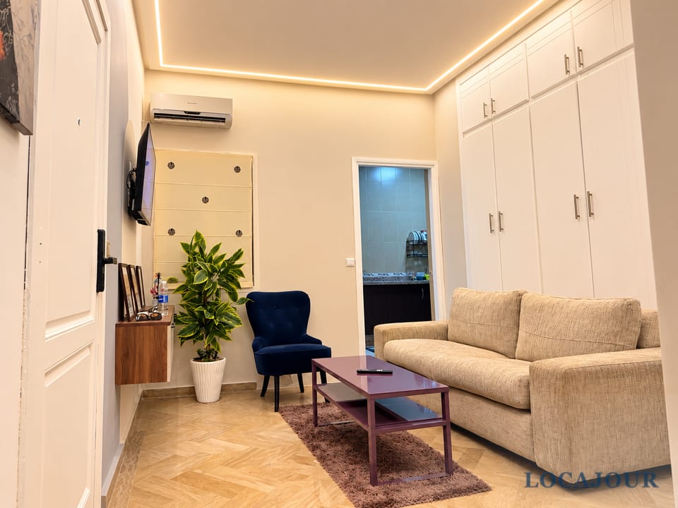 CHAMBER SALON A RABAT AGDAL, appartement meublé 1 chambre à Agdal, Rabat