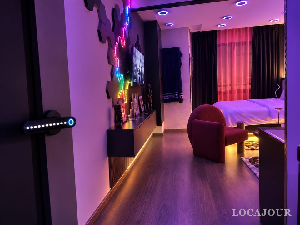 A RABAT AGDAL LED, appartement meublé 1 chambre à Agdal, Rabat